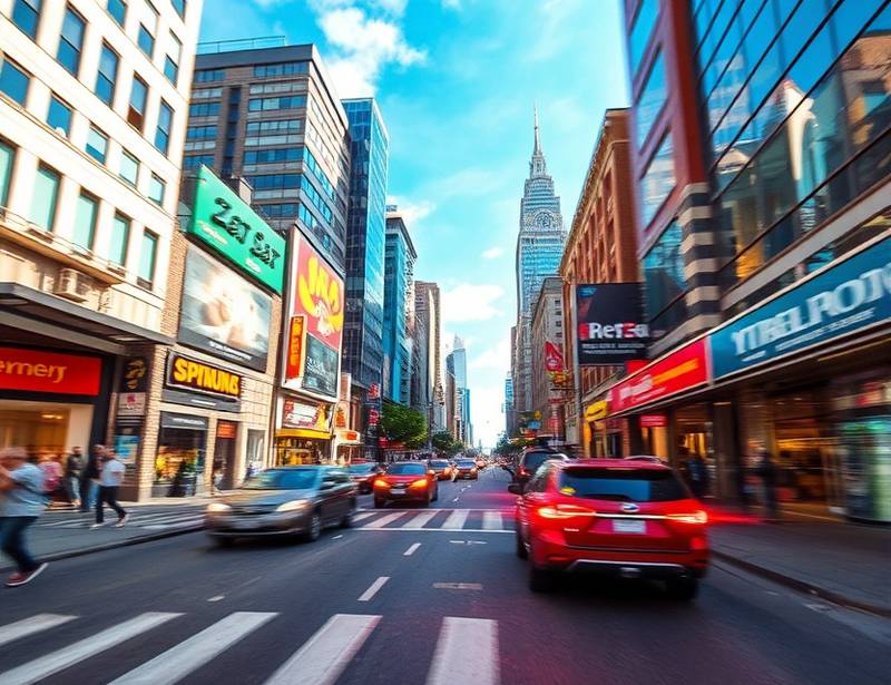 Dynamic urban landscape photograph from our urban photography course